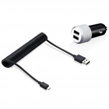 Just Mobile - Just Mobile Highway Max med Micro USB Billaddare