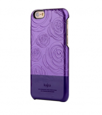 KajsaCases - Kajsa 3D Rose Flower Skal till Apple iPhone 6(S) Plus / 6S Plus - Lila