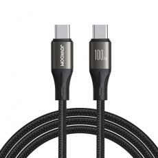 Joyroom - Joyroom USB-C till USB-C 100W Kabel 1.2m - Svart