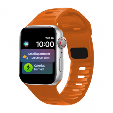 A-One Brand - Apple Watch 7/8/SE/Ultra (38/40/41mm) Armband Iconic - Orange