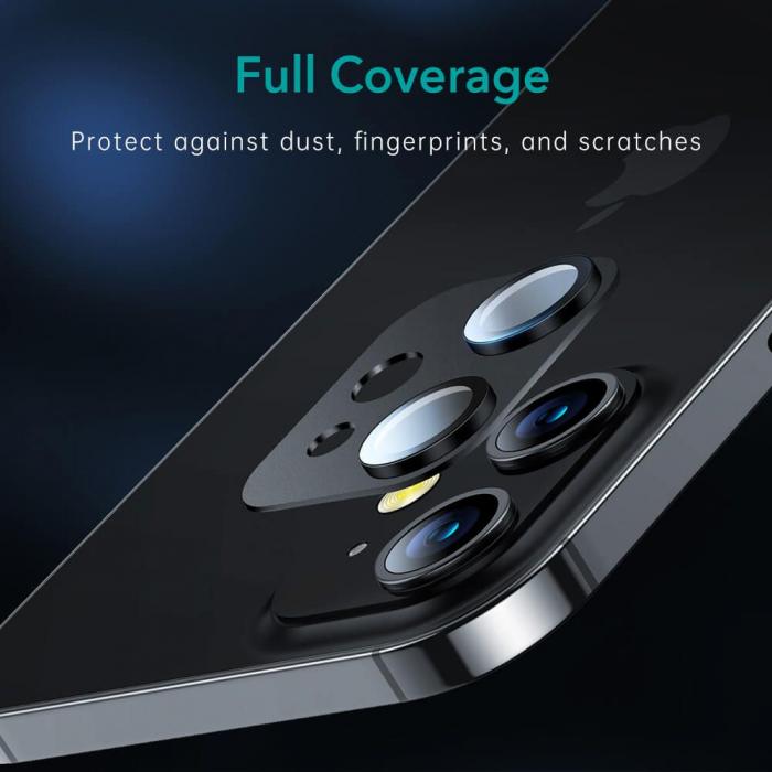 UTGATT5 - ESR 2-Pack Linsskydd Hrdat glas iPhone 12 Mini