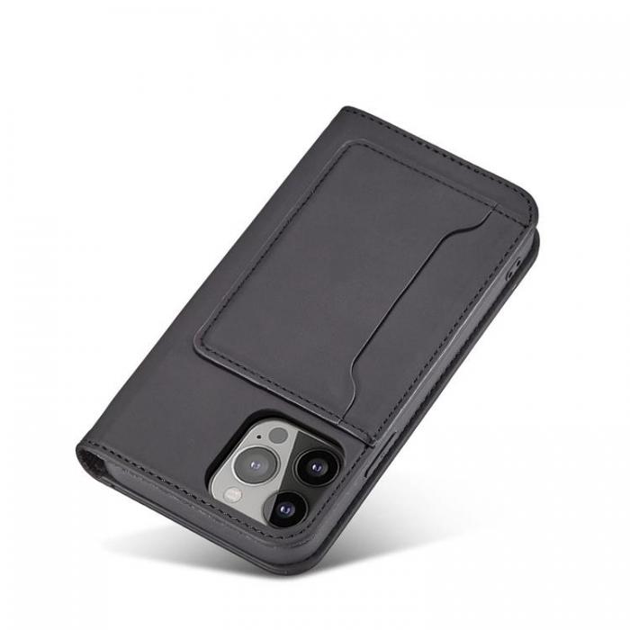 A-One Brand - iPhone 13 mini Plnboksfodral Magnet Stand - Svart