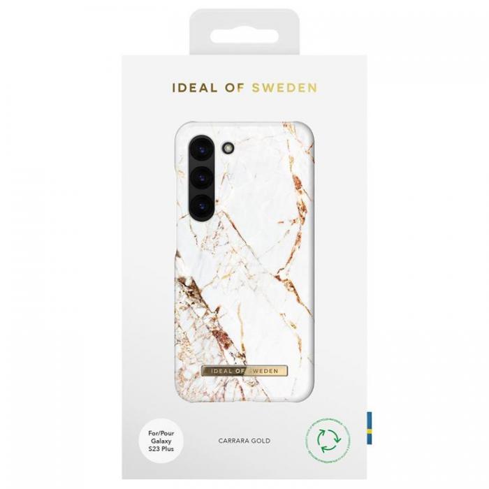 iDeal of Sweden - IDeal of Sweden Galaxy S23 Plus Mobilskal - Carrara Gold