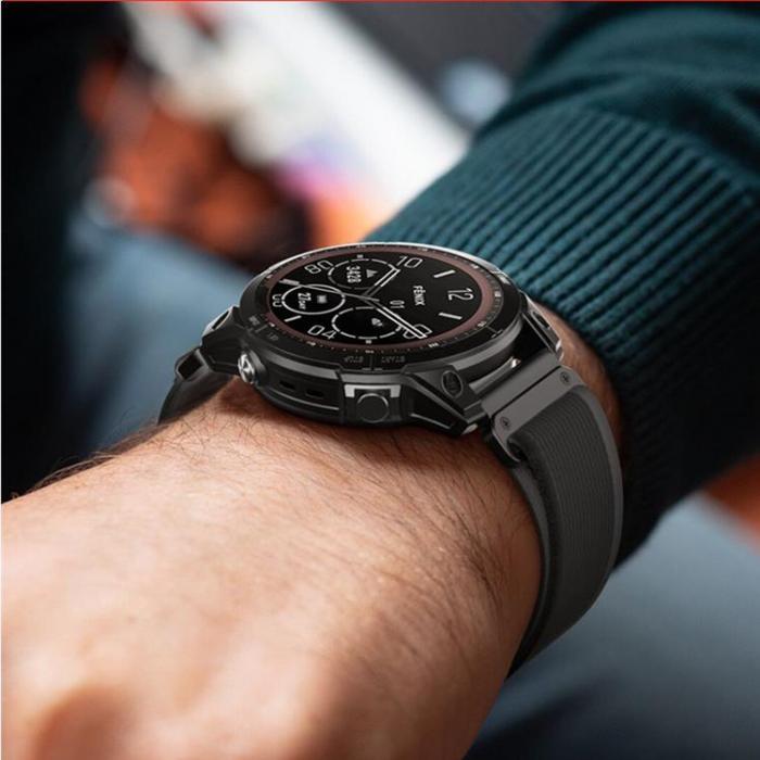 Tech-Protect - Tech-Protect Galaxy Watch 4/5/5 Pro/6 Armband Nylon - Svart