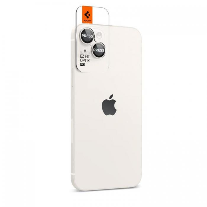 UTGATT1 - [2-Pack] Spigen iPhone 14/14 Plus Linsskydd i Hrdat Glas Starlight