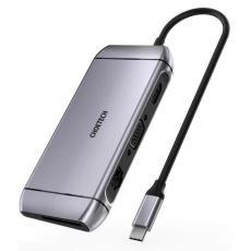 Choetech - Choetech 9in1 Multifunktionell HUB 3 x USB Till USB-C - Grå