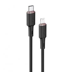 Acefast - Acefast MFI Typ-C Till Lightning Kabel 30W 1.2m - Svart