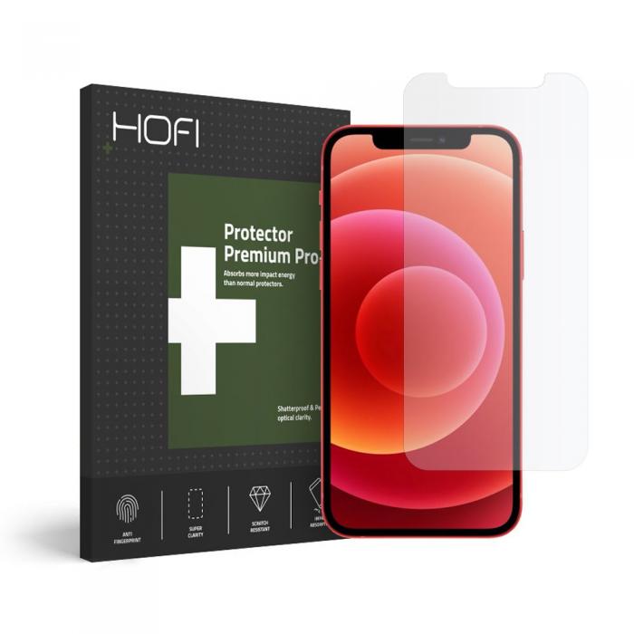 Hofi - HOFI Hybrid Hrdat Glas Skrmskydd Pro + iPhone 12 Pro Max