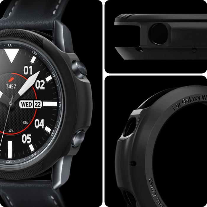 UTGATT5 - SPIGEN Liquid Air Galaxy Watch 3 (45mm) - Matte Black