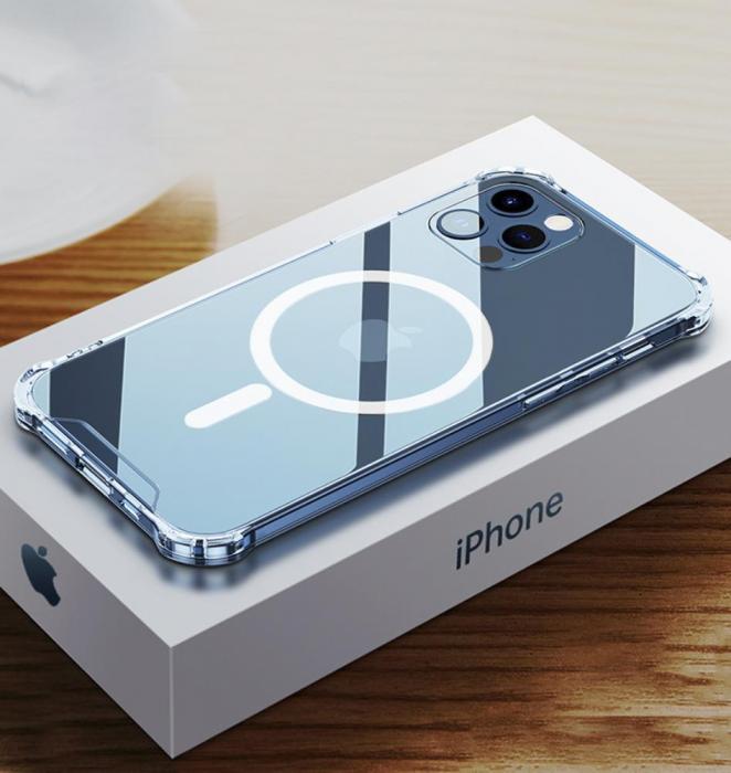 UTGATT1 - BOOM - ShockProof Magsafe Skal iPhone 11 - Clear