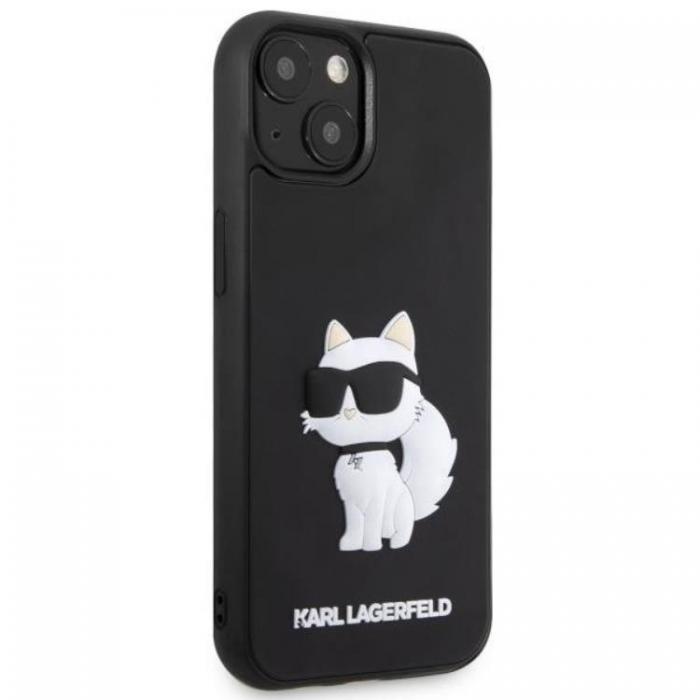 KARL LAGERFELD - Karl Lagerfeld iPhone 14 Mobilskal Rubber Choupette 3D