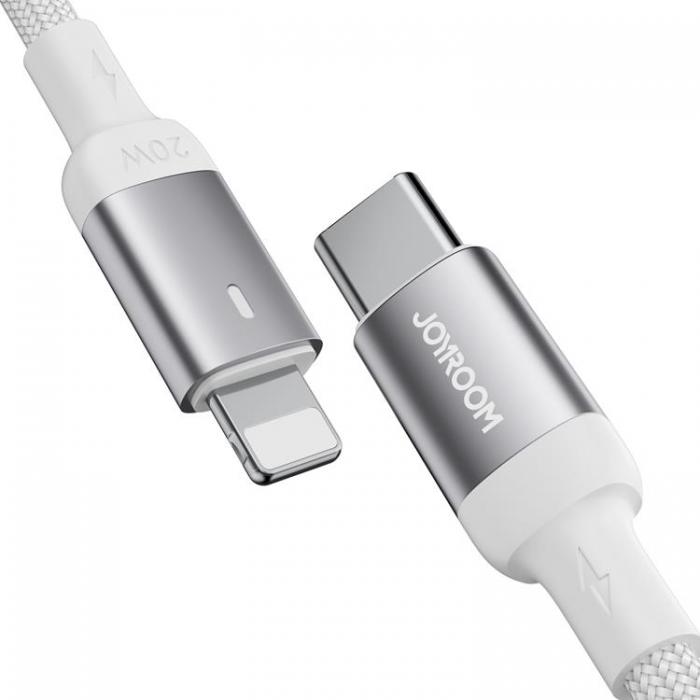 Joyroom - Joyroom A10 USB-C Till Lightning Kabel 20W 1.2 m - Vit