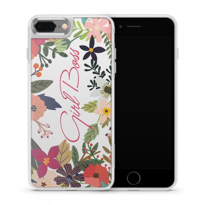 UTGATT5 - Fashion mobilskal till Apple iPhone 8 Plus - Girl Boss