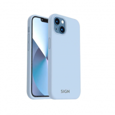 SiGN - SiGN iPhone 14 Skal Liquid Silicone - Safir blå