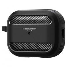 Spigen - Spigen Airpods Pro 1/2 Skal Rugged Armored - Svart