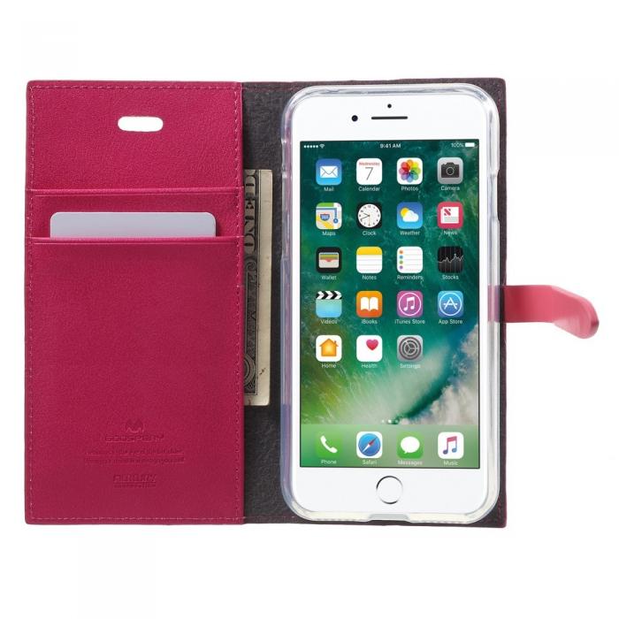 UTGATT5 - Mercury Romance Diary Fodral till Apple iPhone 5/5S/SE - Magenta