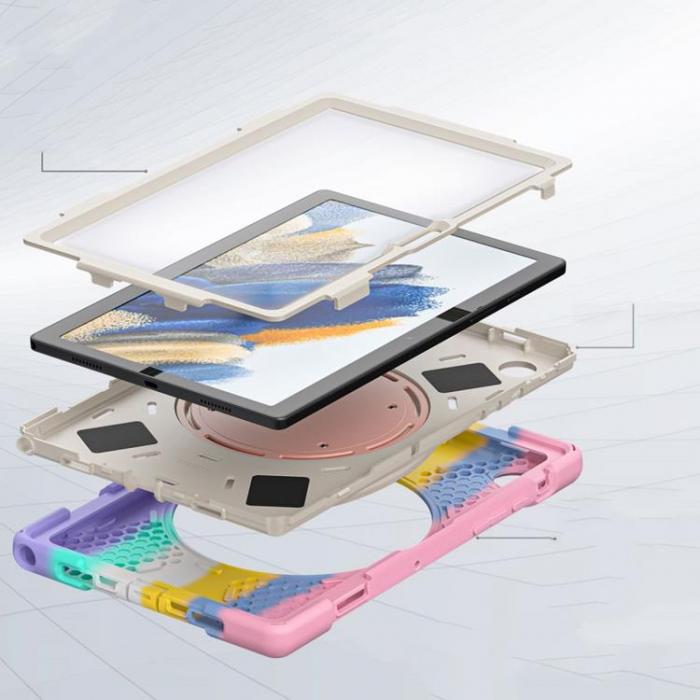 UTGATT - Tech-Protect X-Armor Skal Galaxy Tab A8 10.5 - Baby Color