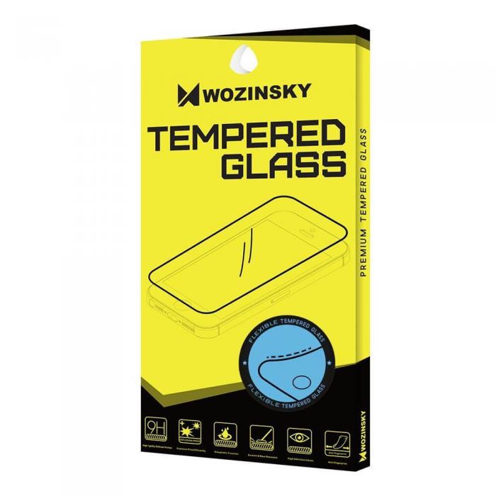 Wozinsky - Wozinsky Full Cover Flexi Hrdat Glas iPhone 12 mini Svart