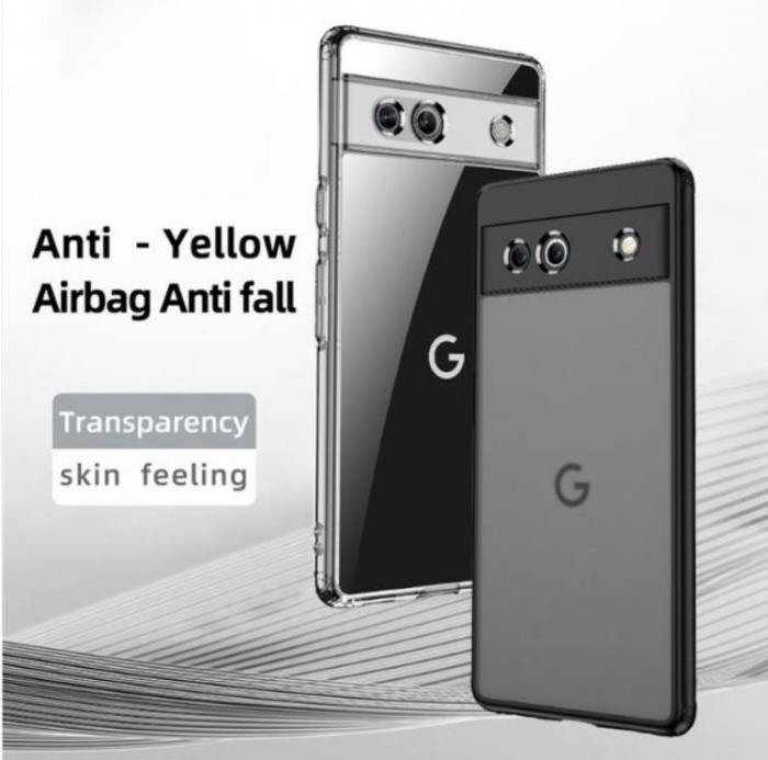 A-One Brand - Google Pixel 7a Mobilskal Anti-Drop Shockproof - Svart