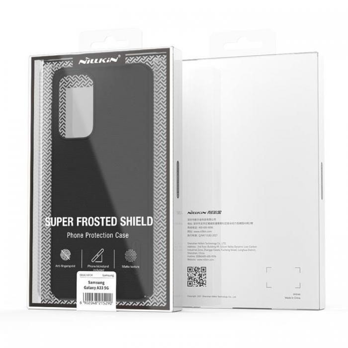 Nillkin - Nillkin Galaxy A33 5G Skal Super Frosted Shield - Rd