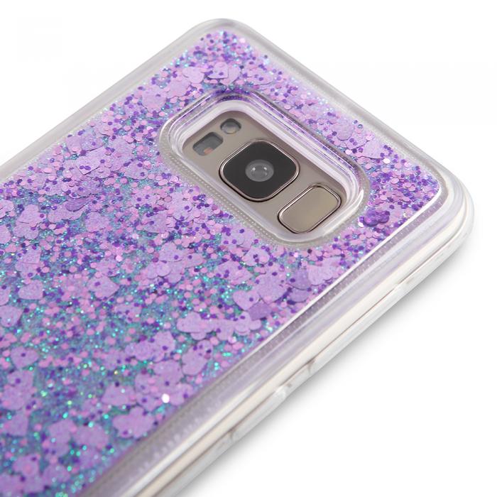 UTGATT5 - Glitter skal till Samsng Galaxy S8 Plus - Amanda