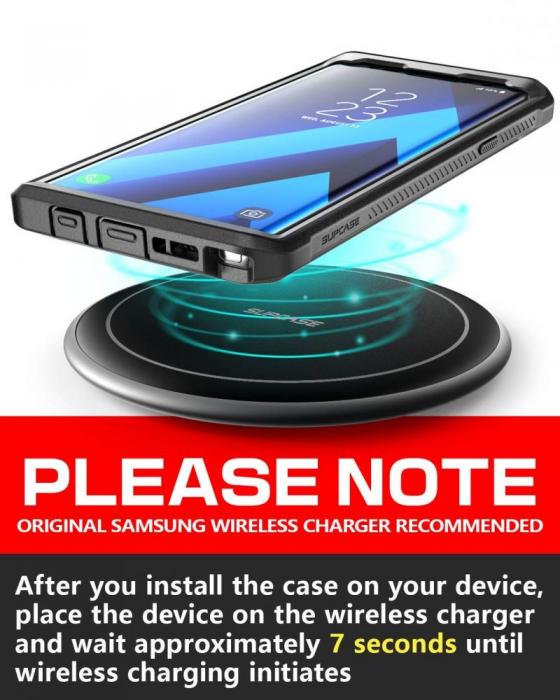 UTGATT - Supcase Unicorn Beetle Pro Galaxy Note 9 Svart
