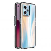 A-One Brand - Realme 9/9 Pro Plus Skal Silicone Med Frame - Svart