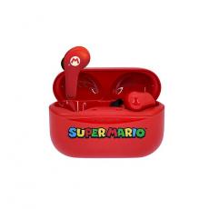 Super Mario - Super Mario Hörlurar In-Ear TWS - Röd