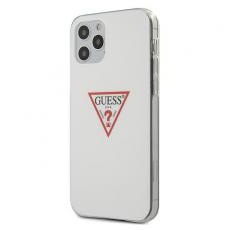 Guess - GUESS Skal iPhone 12 & 12 Pro Triangle Collection - Vit