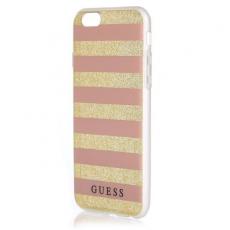 Guess - Guess Ethnic Chic Stripes 3D Skal iPhone 6 / 6S - Guld / Rosa