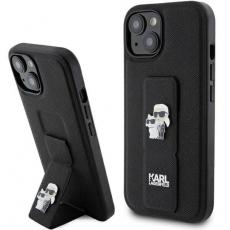 KARL LAGERFELD - Karl Lagerfeld iPhone 15/14 Plus Mobilskal Gripstand Pins
