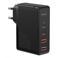 BASEUS - Baseus GaN2 Pro Väggladdare USB Type-C 100W - Svart