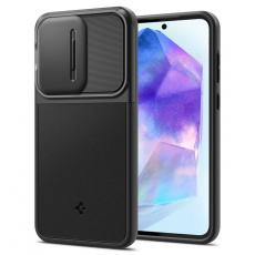 Spigen - Spigen Galaxy A55 5G Mobilskal Optik Armor - Svart