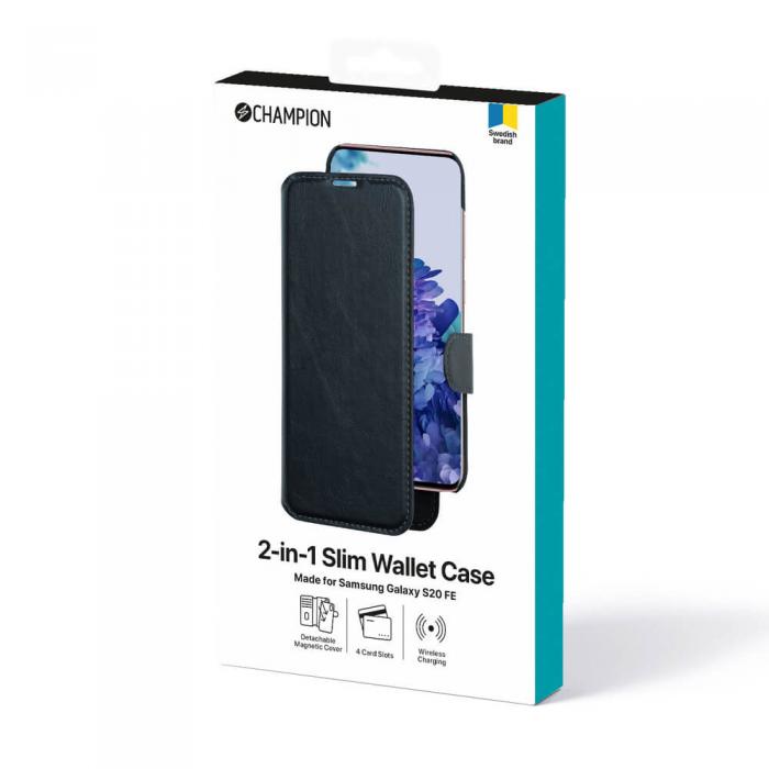 UTGATT - Champion 2-in-1 Slim Wallet Galaxy S20 FE