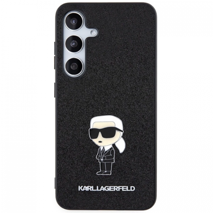 KARL LAGERFELD - KARL LAGERFELD Galaxy S24 Mobilskal Fixed Glitter Ikonik Logo