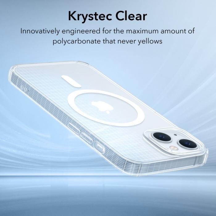 ESR - ESR iPhone 14 Plus Magsafe Skal Krystec Halolock - Clear