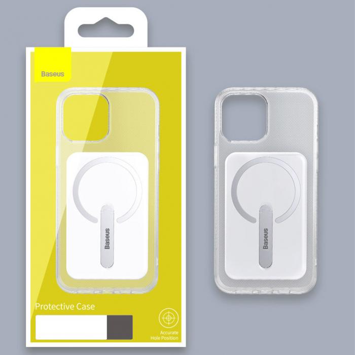 BASEUS - Baseus iPhone 13 Pro Skal MagSafe Magnetic - Transparent