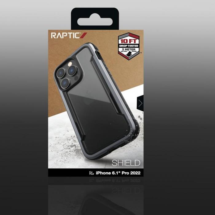 Raptic - Raptic iPhone 14 Pro Magsafe Skal X-Doria Shield Armored-Svart