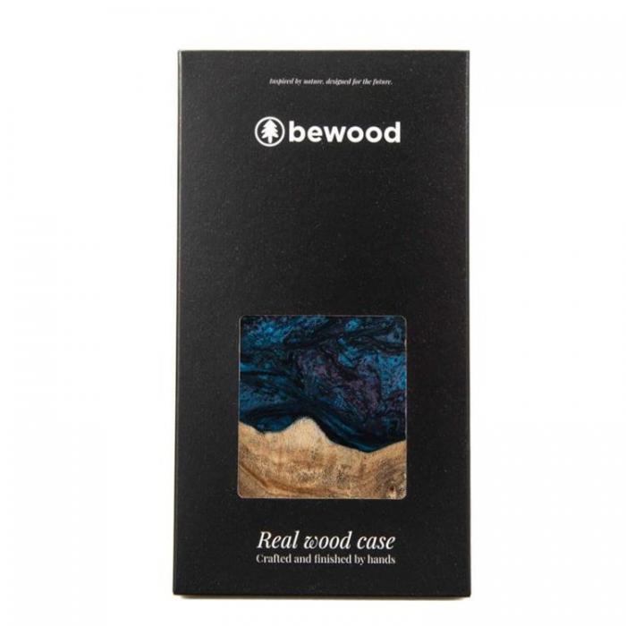 Bewood - Bewood iPhone 13 Mobilskal Magsafe Unique Neptune - Bl