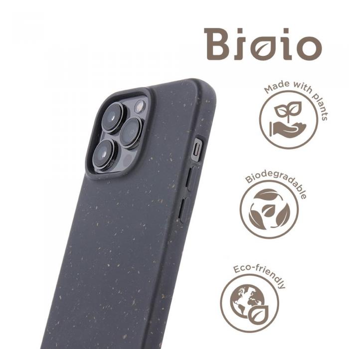 TelForceOne - Svart Bioio Skal iPhone 7/8/SE 2020/2022 - Miljvnligt Skydd