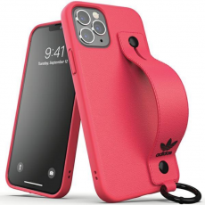 Adidas - Adidas iPhone 12/12 Pro Mobilskal OR Hand Strap - Rosa