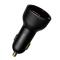 BASEUS - Baseus Superme Billaddare USB Till USB-C 100W Typ-C Kabel 1m - Svart
