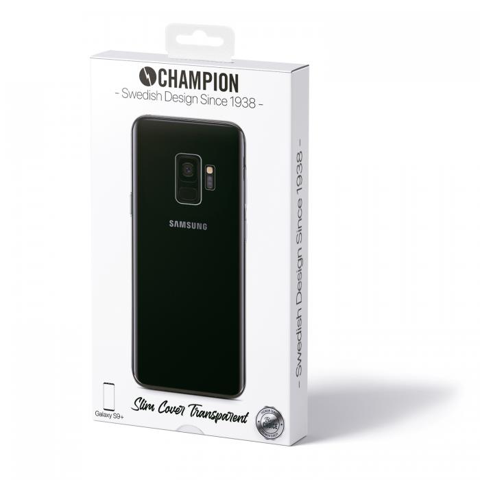 UTGATT5 - Champion Slim Cover Samsung Galaxy S9 Plus - Transparent