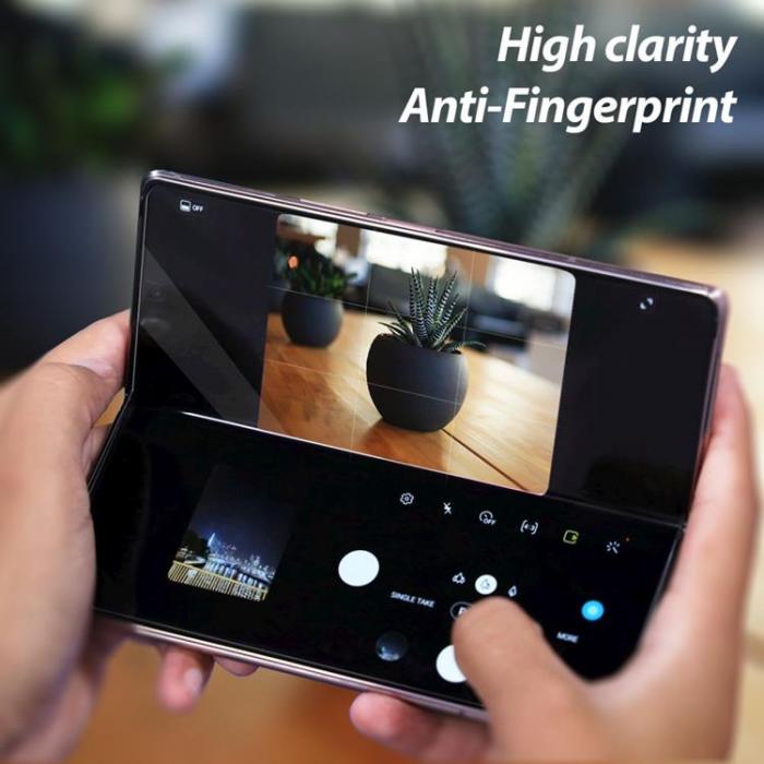 UTGATT - Whitestone Galaxy Z Fold 4 Hrdat glas Full & Kameralinsskydd Premium Film