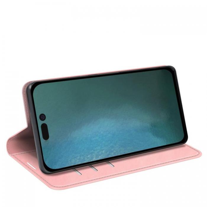 A-One Brand - Folio iPhone 14 Plnboksfodral - Rosa