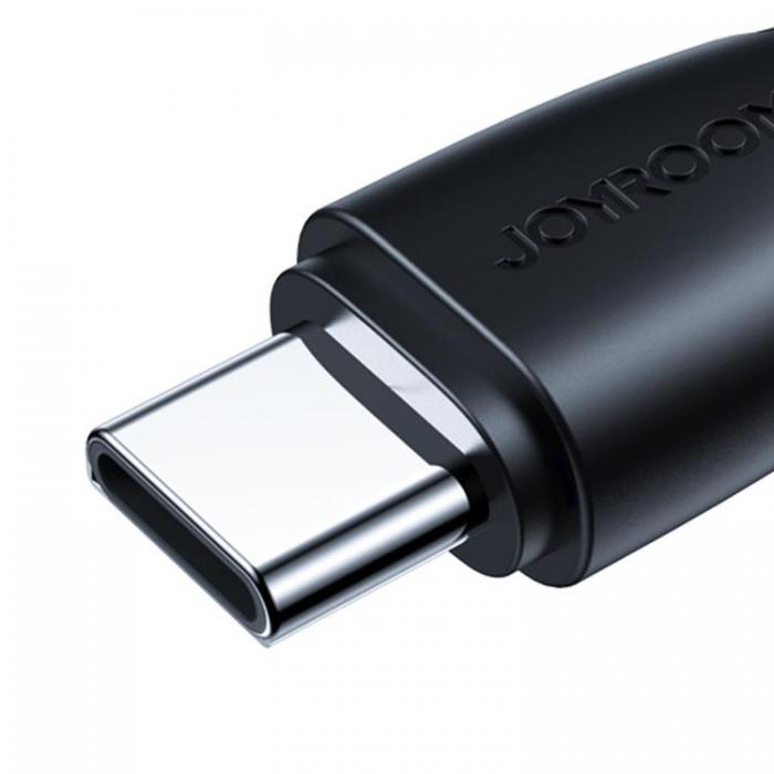 Joyroom - Joyroom Fast USB-A till USB-C 3A Kabel 1.2 m - Svart