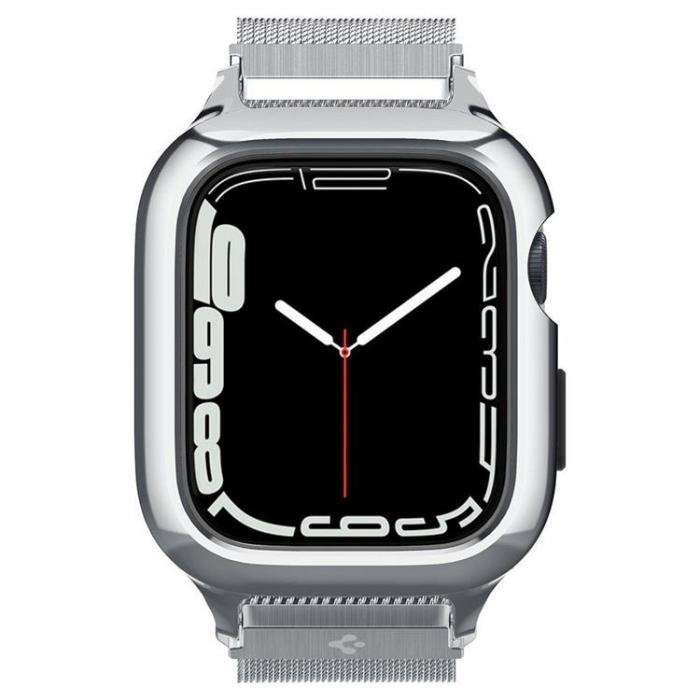Spigen - Spigen Apple Watch 4/5/6/7/8/SE (44/45mm) Armband - Silver