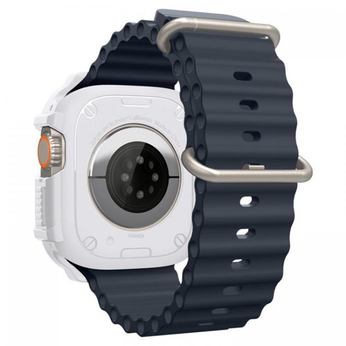 Spigen - Spigen Apple Watch Ultra 1/2 (49mm) Skal Rugged Armor - Vit