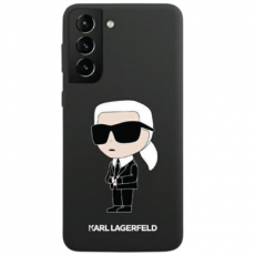 KARL LAGERFELD - Karl Lagerfeld Galaxy S23 Skal Silicone Ikonik - Svart