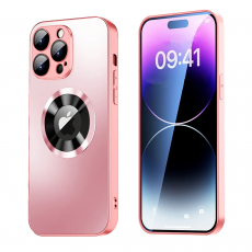 SiGN - SiGN iPhone 15 Pro Mobilskal med Linsskydd och Logo View - Rosa